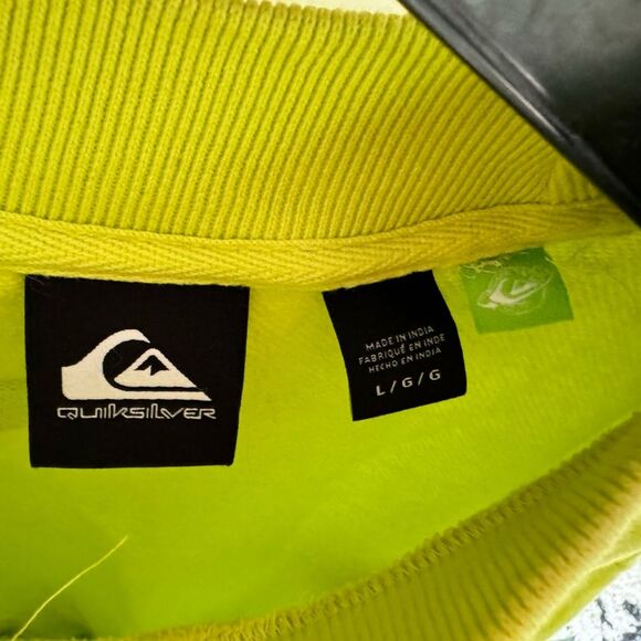 Quiksilver Women's Organic Colorful History Mock Neck Sweatshirt - Size L - Picture 7 of 12